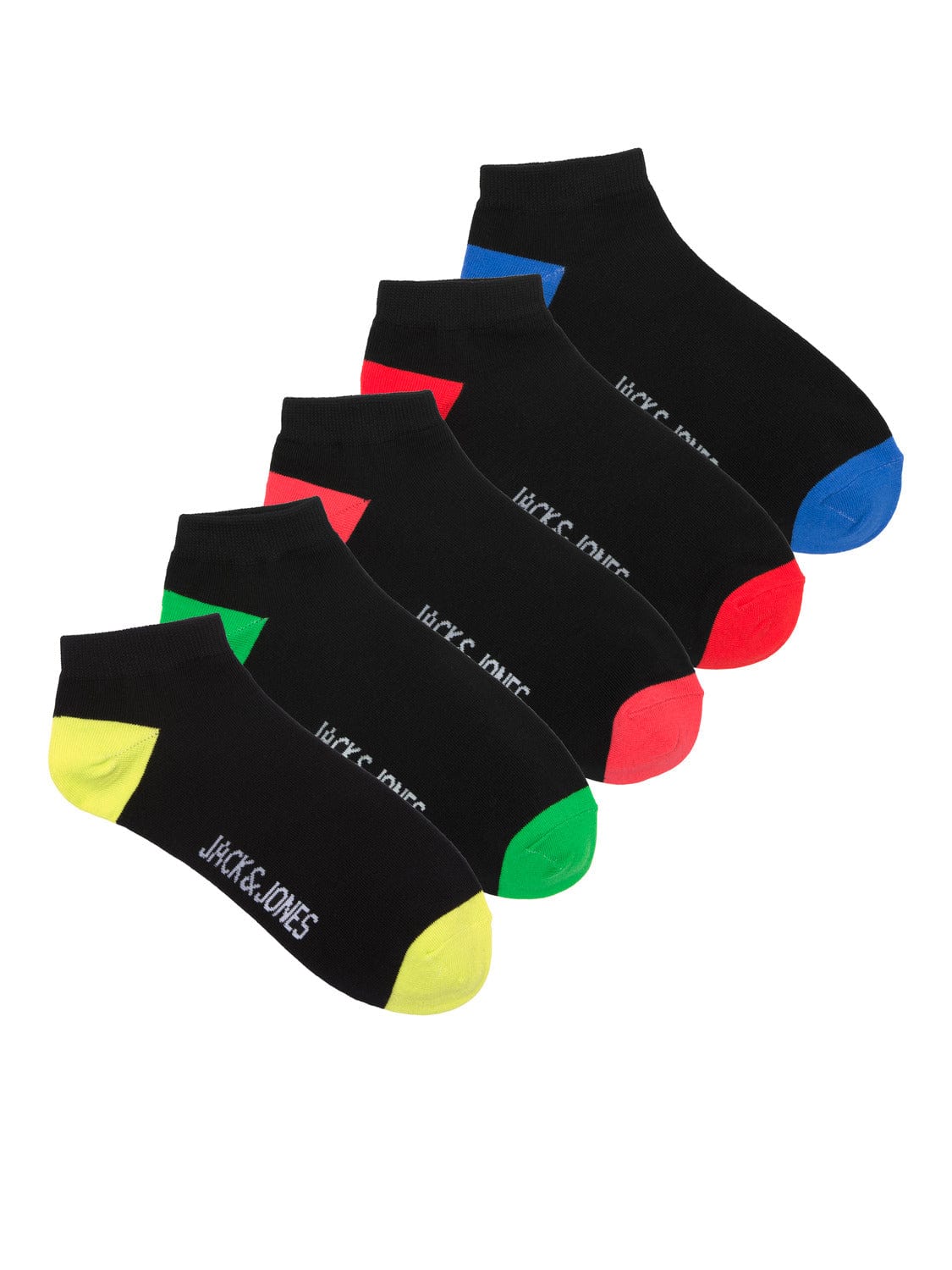 Pack de 5 Calcetines corte bajo - JACCOLORFUL